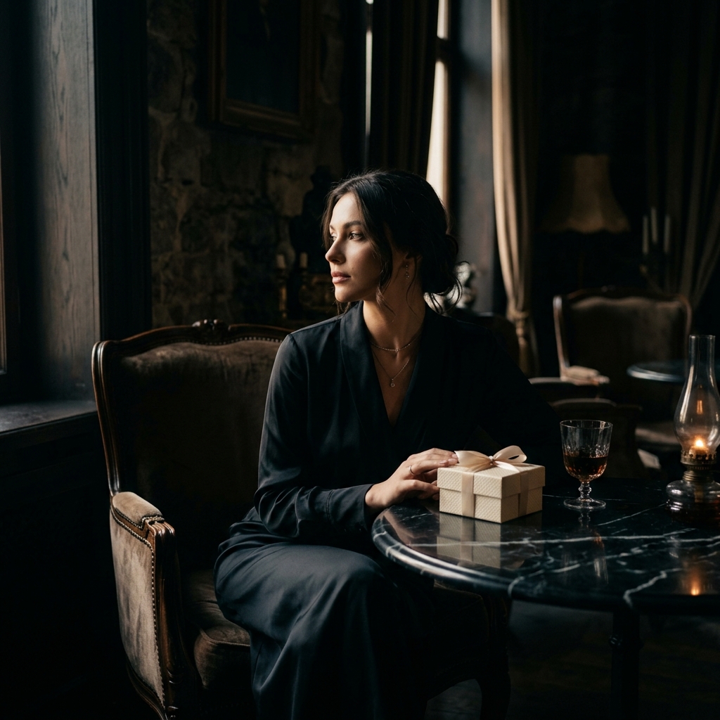 Emocjonalny zawód przy rozpakowywaniu prezentu - cicha kłótnia w związku